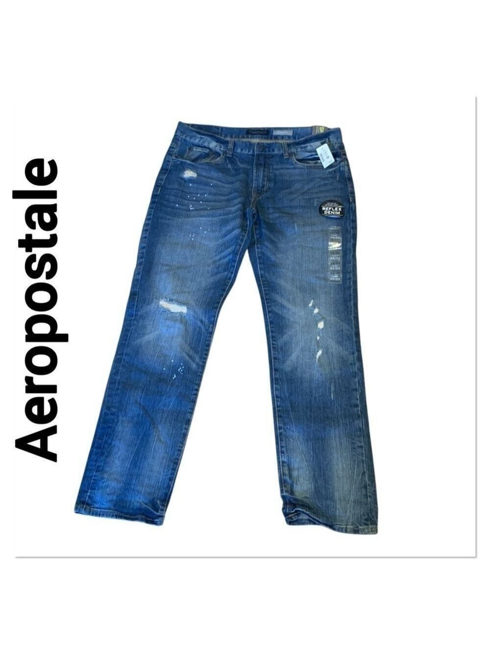 AEROPOSTALE Skinny Distressed Jeans size 32x32 NWT